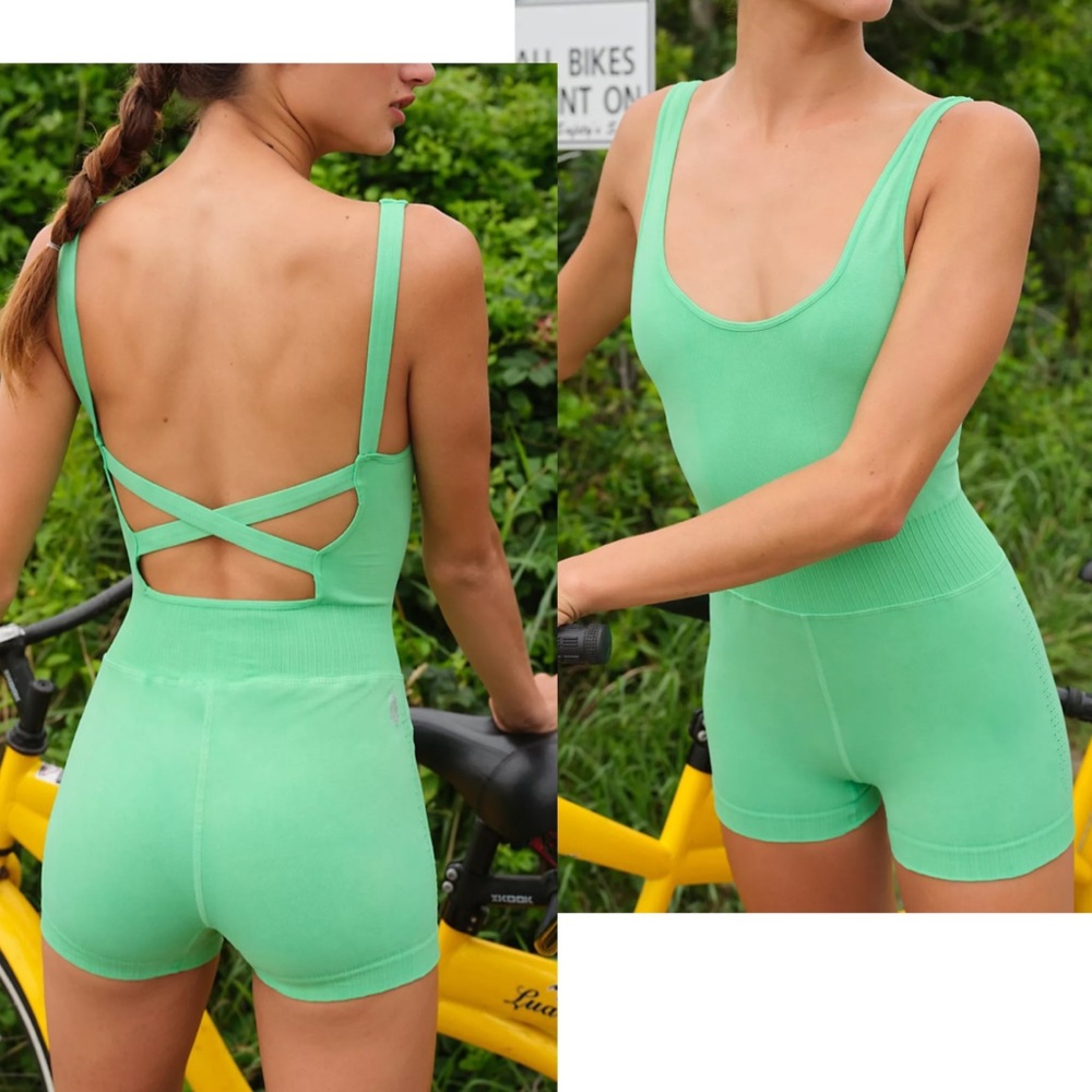 Free people Good Karma Runsie size M/L - Picture 1 of 5